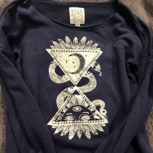 Billabong Dark Blue Sweater Small